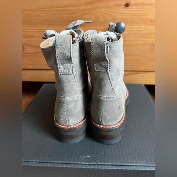 NIB Frye Ella Hiker Boot Cement 7.5 - Picture 5 of 12
